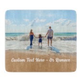 家族の写真切り取りボードとカスタム文字 カッティングボード (正面)