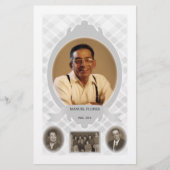 家族の写真記念発表 (正面)