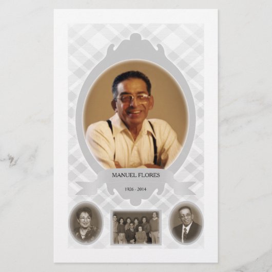 家族の写真記念発表 (正面)