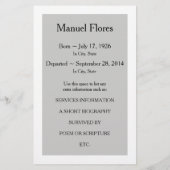 家族の写真記念発表 (裏面)