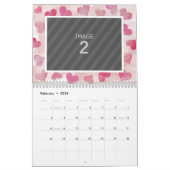 家族の写真2024年カレンダーの背景（季節） カレンダー (2月 2026)