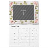 家族の写真2024年カレンダーの背景（季節） カレンダー (1月 2026)