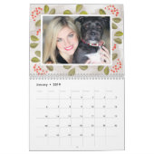 家族の写真2025カレンダーの背景（季節） カレンダー (1月 2019)