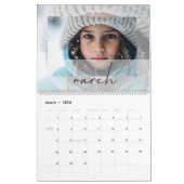 家族の写真2025 カレンダー (3月 2026)