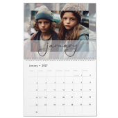 家族の写真2025 カレンダー (1月 2027)