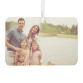 家族の写真 カーエアーフレッシュナー (裏面)