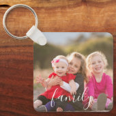 家族の写真 キーホルダー (正面)