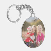 家族の写真 キーホルダー (正面左)