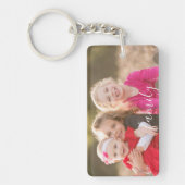 家族の写真 キーホルダー (正面)