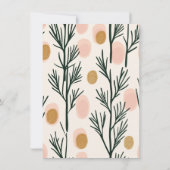 家族の写真 | クリスマスパーソナライズされた カード (裏面)