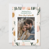 家族の写真 | クリスマスパーソナライズされた カード (正面)