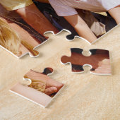 家族の写真 ジグソーパズル (側面)