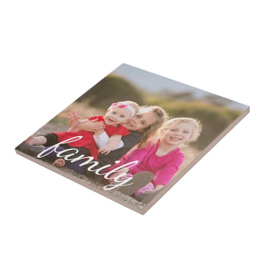 家族の写真 タイル (側面)