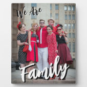 家族の写真 フォトプラーク (正面)