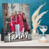 家族の写真 フォトプラーク (側面)