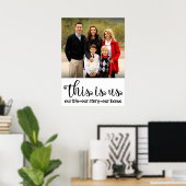 家族の写真 ポスター (ホームオフィス)