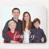 家族の写真 マウスパッド (正面)