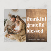 家族の写真 | 友達 家族 感謝のトルコの食事 | ポストカード (正面)