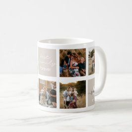 家族の写真&家族の名言マグカップ コーヒーマグカップ