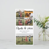 家族の写真 | 応援から2026年スクリプトの新年 シーズンカード (スタンド正面)