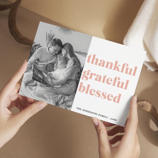 家族の写真 | 感謝と幸せ | 家族の愛 ポストカード