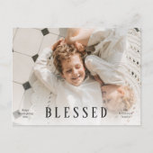 家族の写真 | Happy Thanksgiving 賛美 | ポストカード (正面)