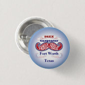 家族の冷たい口ひげ 缶バッジ (正面&裏面)