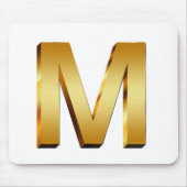 家族の友人の姉妹の兄弟のオフィスの家のモノグラム マウスパッド (正面)