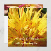 家族の友達が集まる!招待状ズダリア 招待状 (正面/裏面)