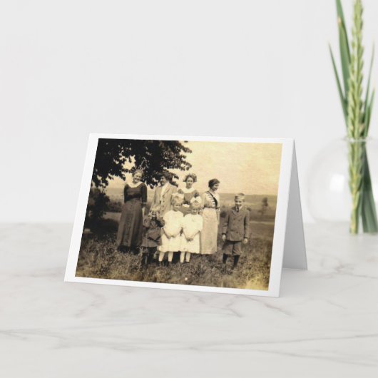 家族の収集 カード (正面)