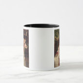 家族の口論1890年 マグカップ (中央)