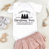 家族の名前をカスタムするパーソナライズされたマッチングクリスマス ベビーボディスーツ