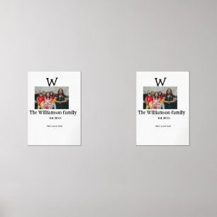 家族の名前を追加する写真年の素朴なヴィンテージ懇親会