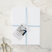 家族の名前を追加する日付結婚式の引き出物g ギフトタグ (より糸付き)