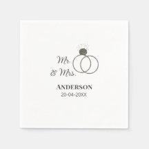 家族の名前を追加する日付結婚式の引き出物g