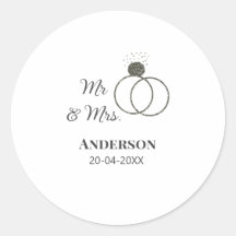 家族の名前を追加する日付結婚式の引き出物g