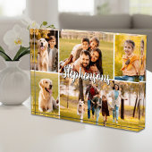 家族の名前5フォトコラージスクリプト フォトブロック