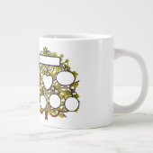 家族の名前/写真の追加 – Jumbo Mag ジャンボコーヒーマグカップ (右)