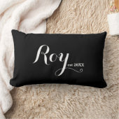 家族の名前Lumbar枕 – Roy ランバークッション (ブランケット)