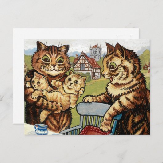 家族の問題バイルイワーイン ポストカード (正面/裏面)