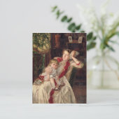 家族の喧嘩、1890 ポストカード (スタンド正面)