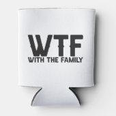 家族の夏休みマッおもしろいチングでWTF 缶クーラー (正面)