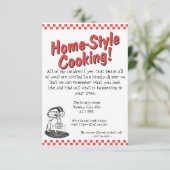 家族の夕食に招待状 招待状 (スタンド正面)