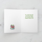 家族の大切生き延びさパーソナライズされた カード (内部)