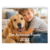 家族の子供たちの写真 年の思い出 2027 カレンダー (カバー)