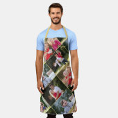 家族の子供のペット結婚の5つのフォトコラージュを作成 エプロン (着用した状態)