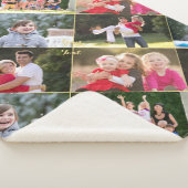 家族の子供のペット結婚の5つのフォトコラージュを作成 シェルパブランケット (3/4)