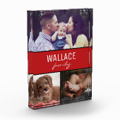 「家族の宝物：カスタマイズ可能なフォトブロック フォトブロック (左)