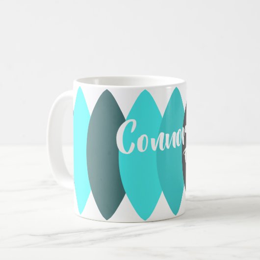 家族の家の暖かい贈り物 コーヒーマグカップ (正面左)