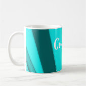 家族の家の暖かい贈り物 コーヒーマグカップ (左)